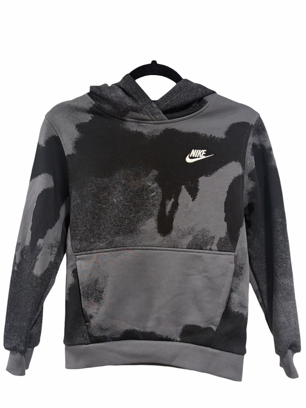 Kid’s Nike Black and Gray Hoodie, Youth Medium